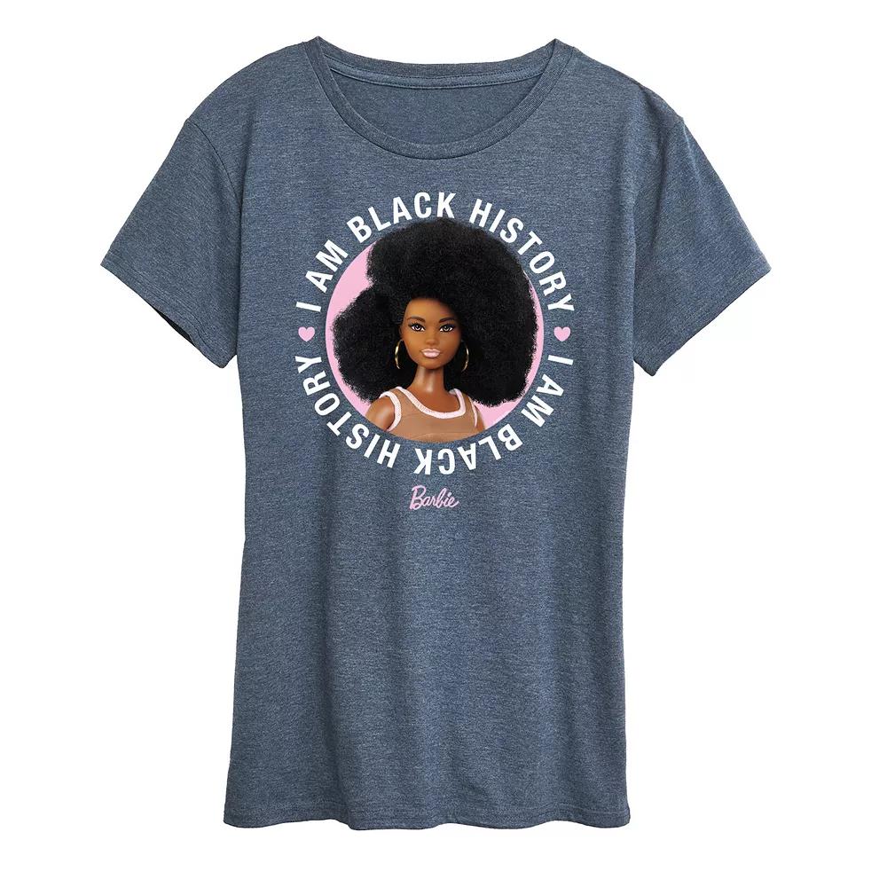 Women's Barbie I Am Black History Graphic Tee,  Product Image