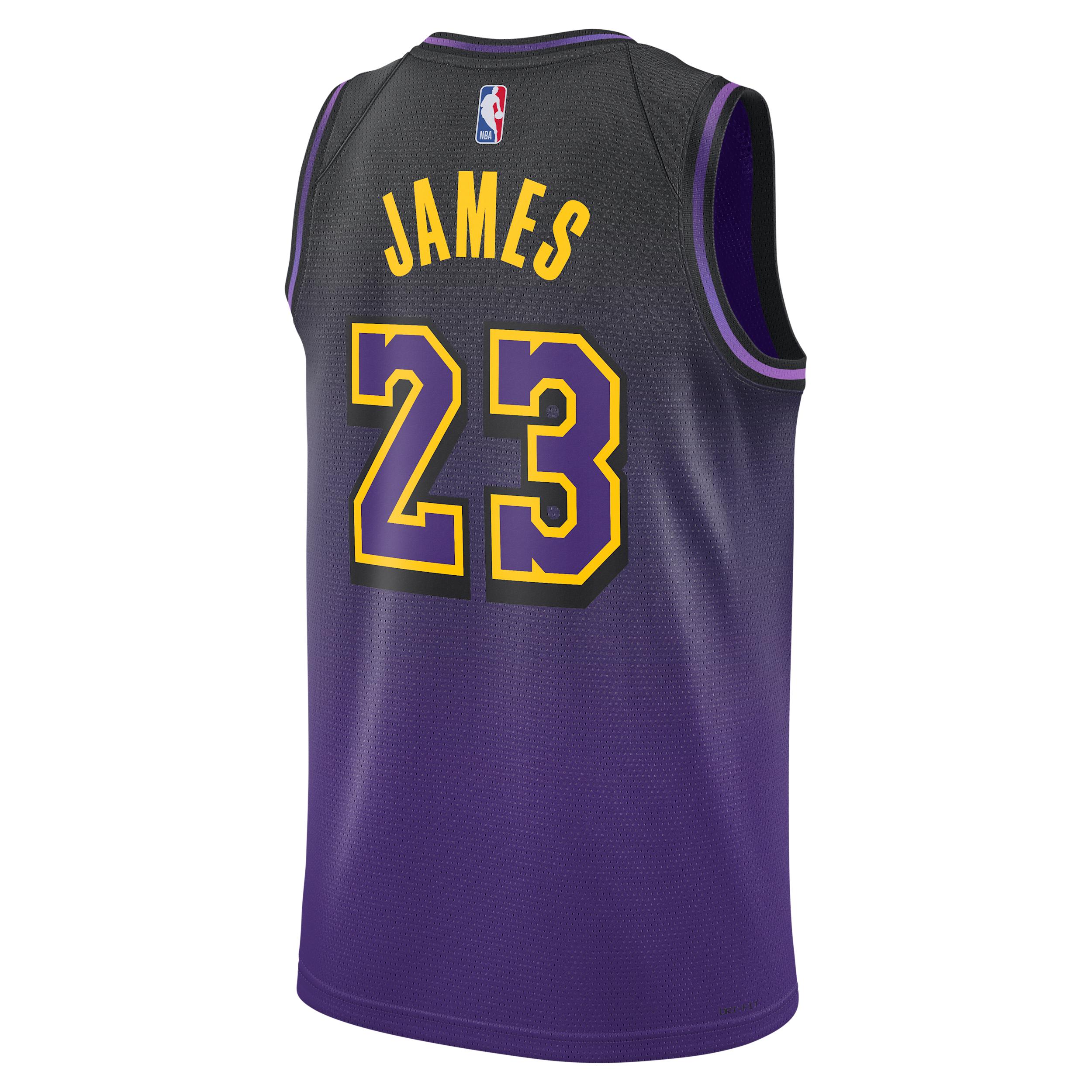 LeBron James Los Angeles Lakers 2024/25 City Edition Men's Nike Dri-FIT NBA Swingman Jersey Product Image