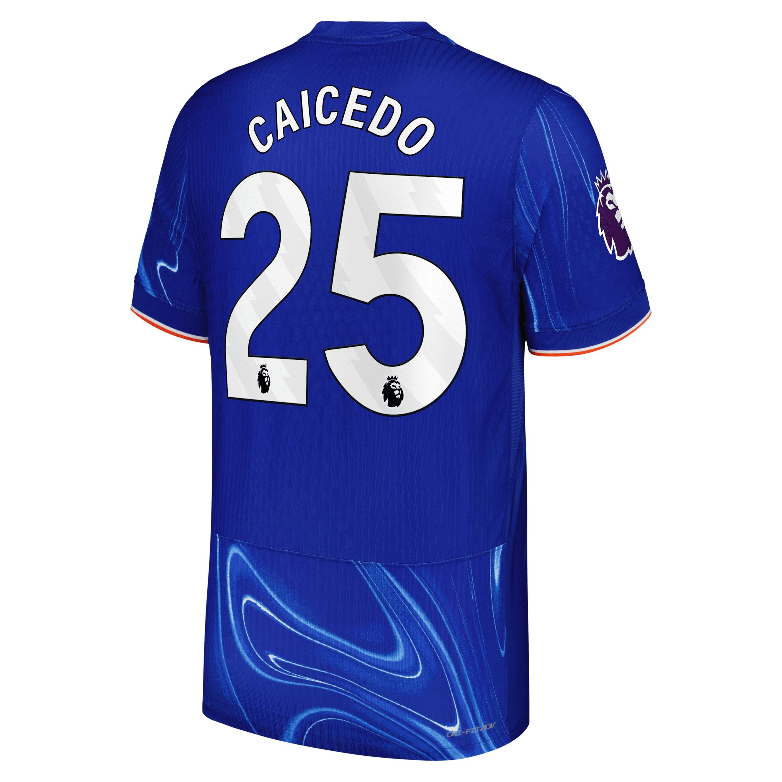 MoisÃ©s Caicedo Chelsea 2024/25 Match Home Nike Men's Dri-FIT ADV Soccer Jersey Product Image