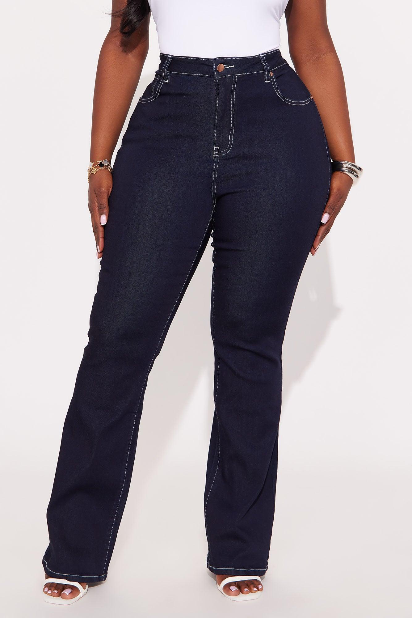 Stallion High Rise Flare Jeans - Dark Wash Female Product Image