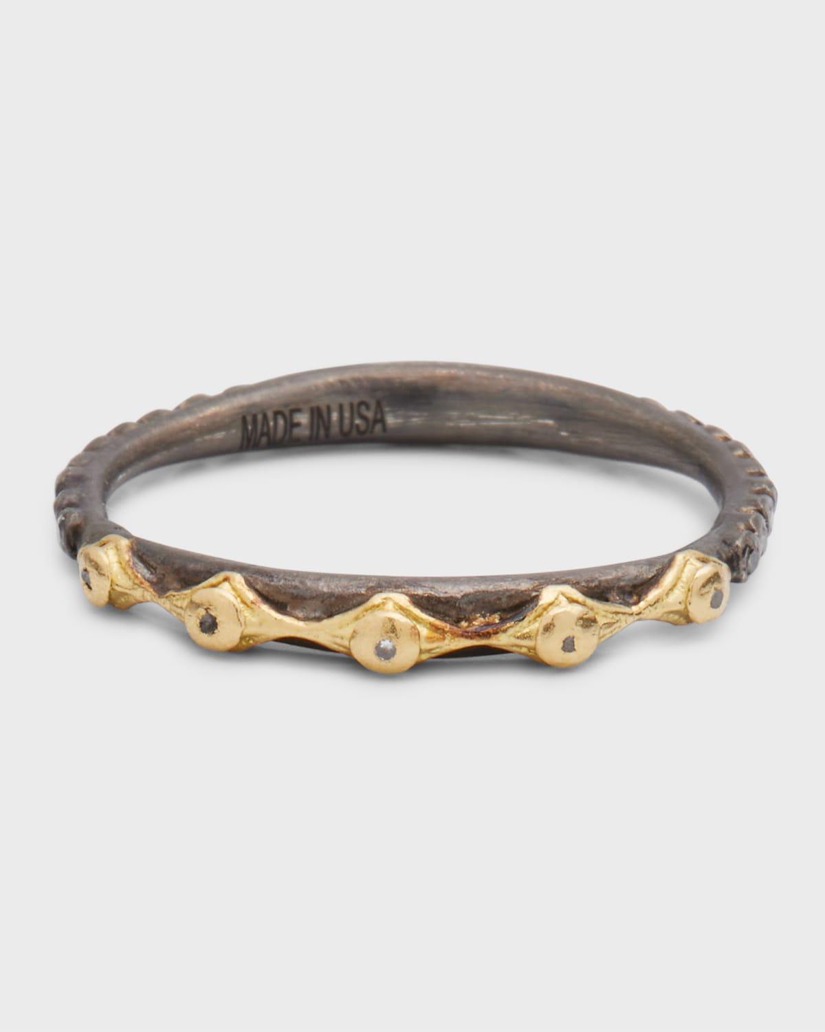 Old World Multi-Crivelli Stacking Ring Product Image