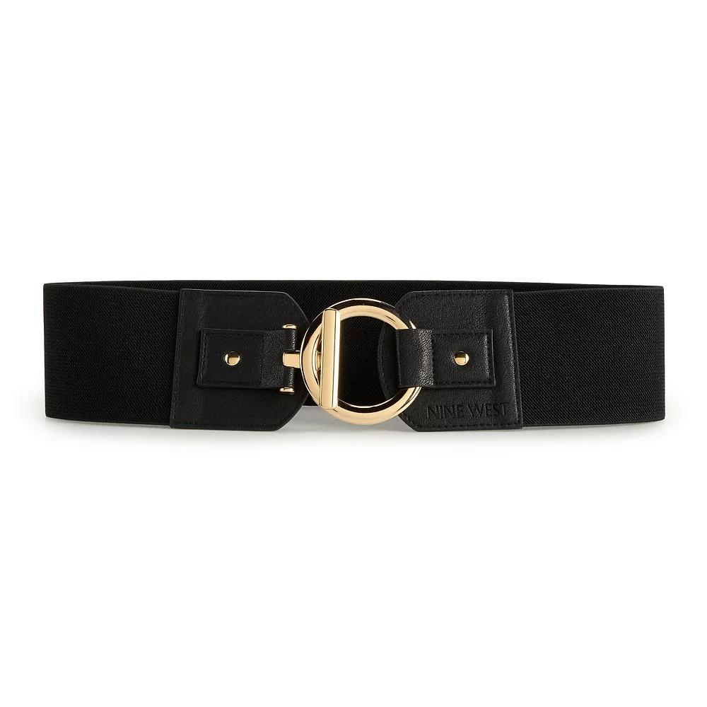 Women's Nine West Interlock Circle Stretch Belt,  Product Image