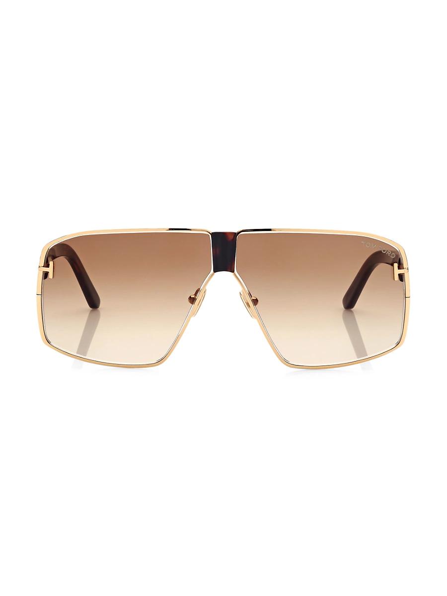 Mens Reno 66MM Shield Sunglasses Product Image