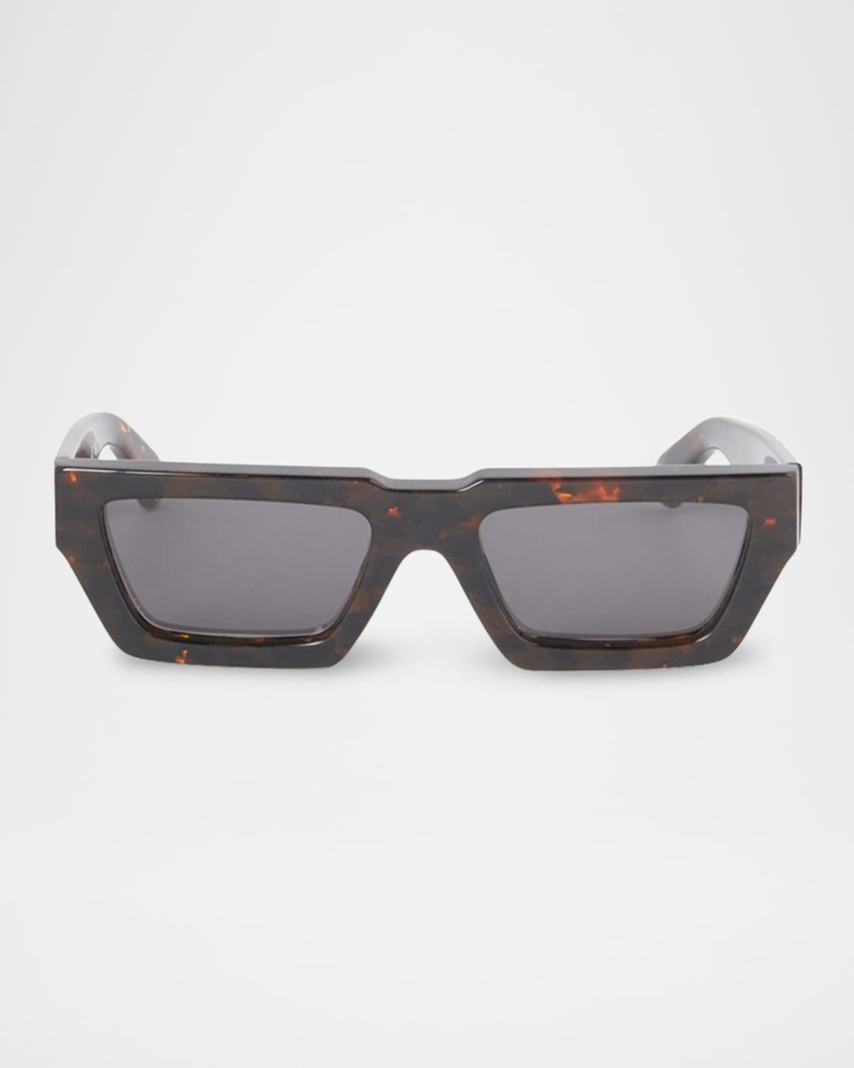 Mens Manchester Acetate Rectangle Sunglasses Product Image