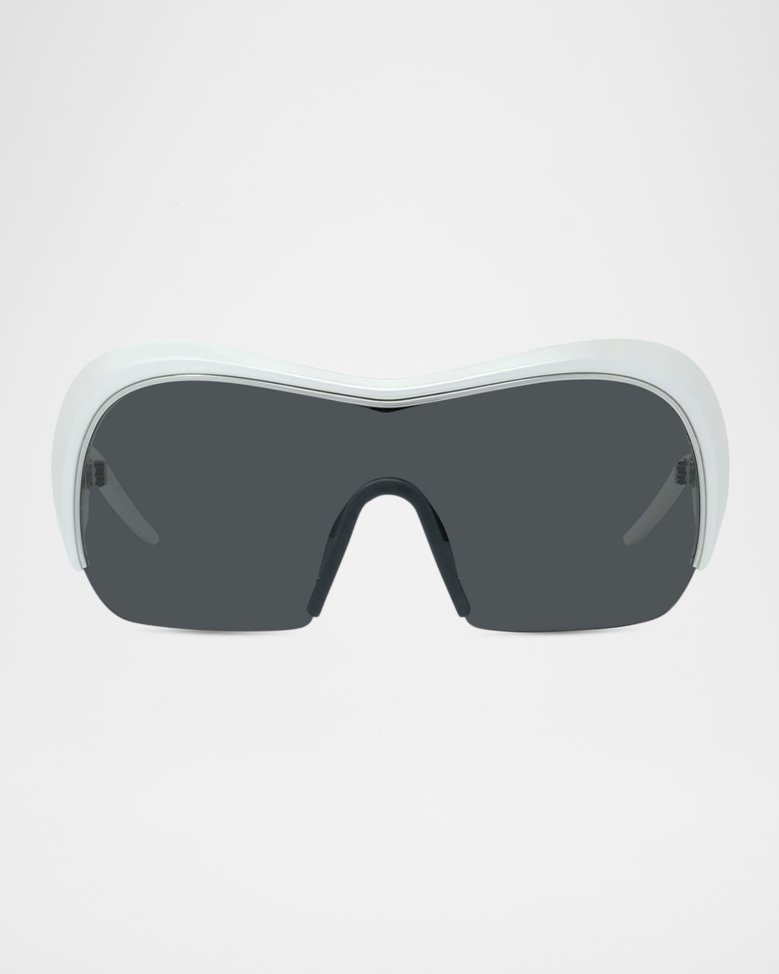 Night Bird Plastic & Nylon Shield Sunglasses  Product Image