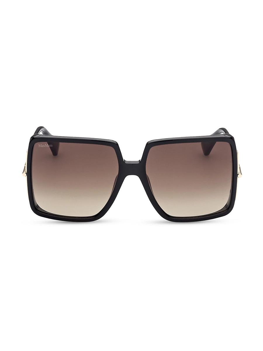 Womens 58MM Square Sunglasses Product Image