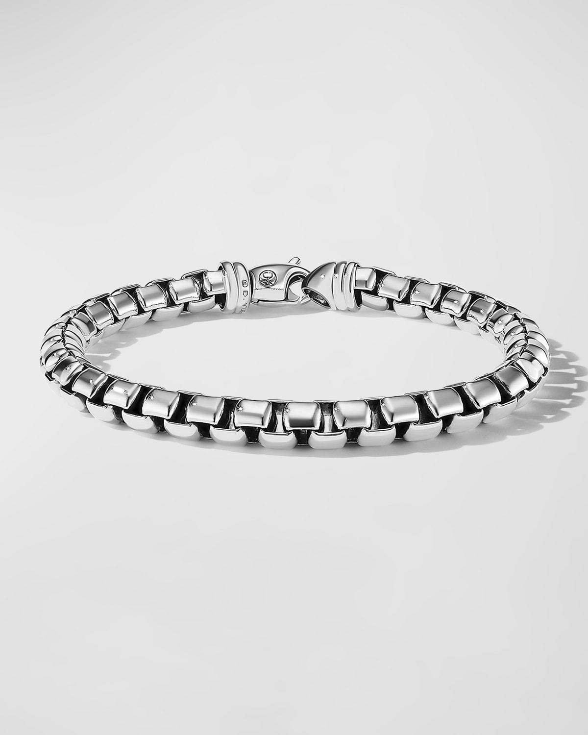 Mens Box Chain Bracelet 7.3mm Product Image