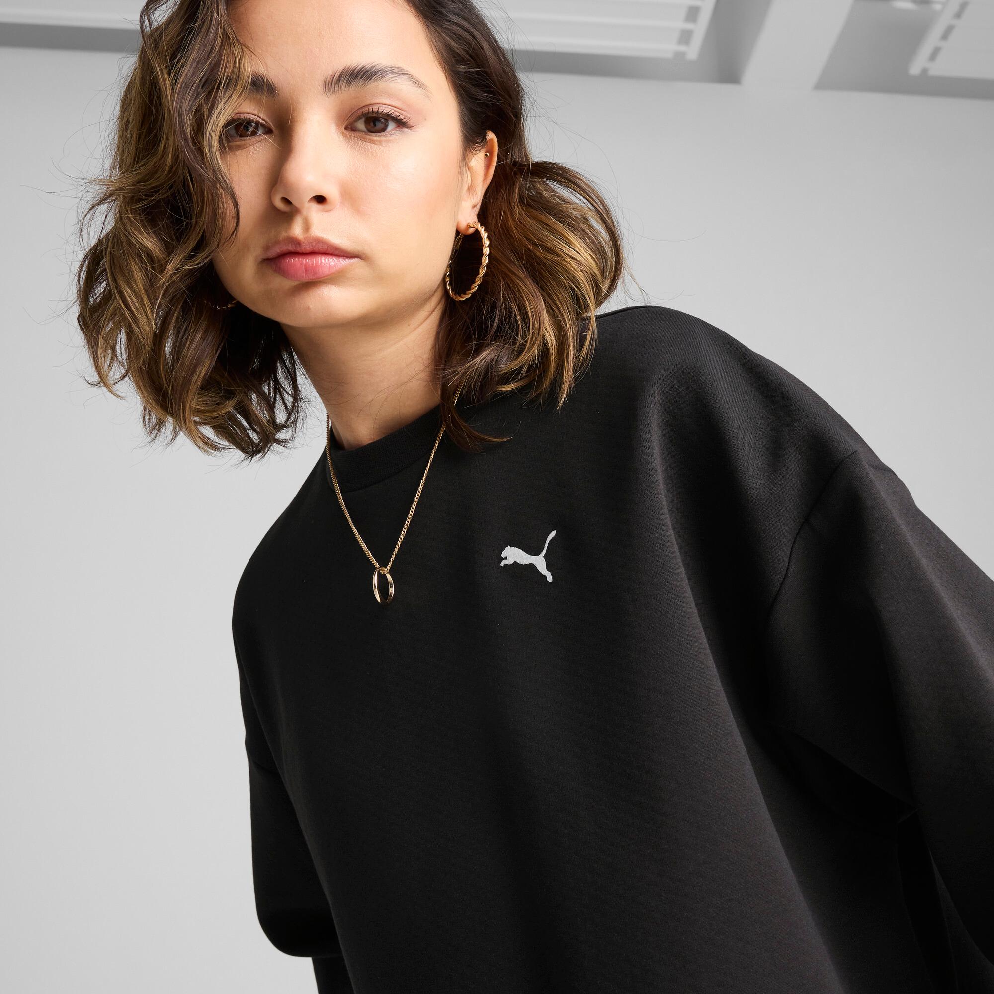 Wardrobe Essentials Women's Oversized Crew Sweatshirt Product Image