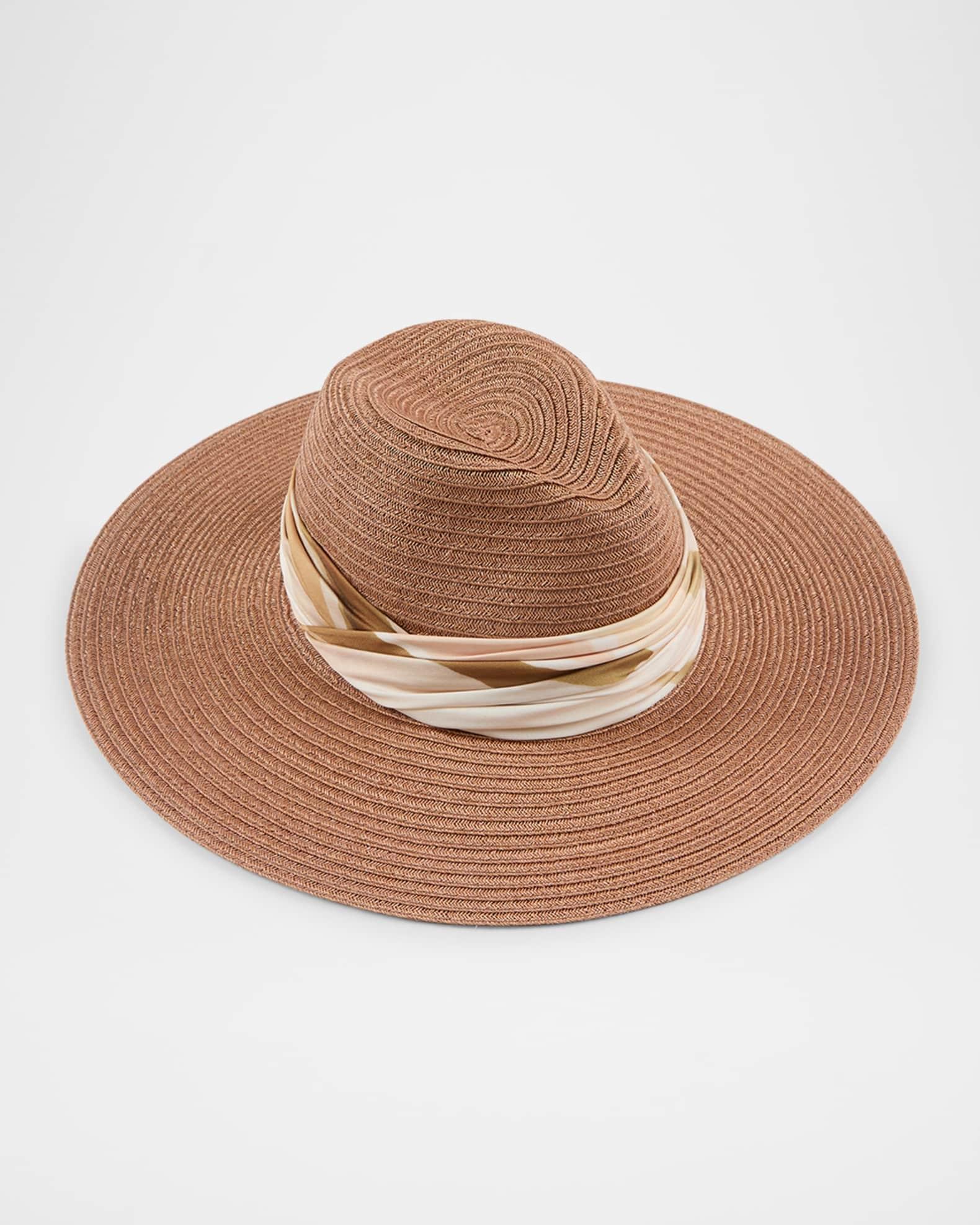 Emmanuelle Vented Hemp Packable Fedora Hat Product Image