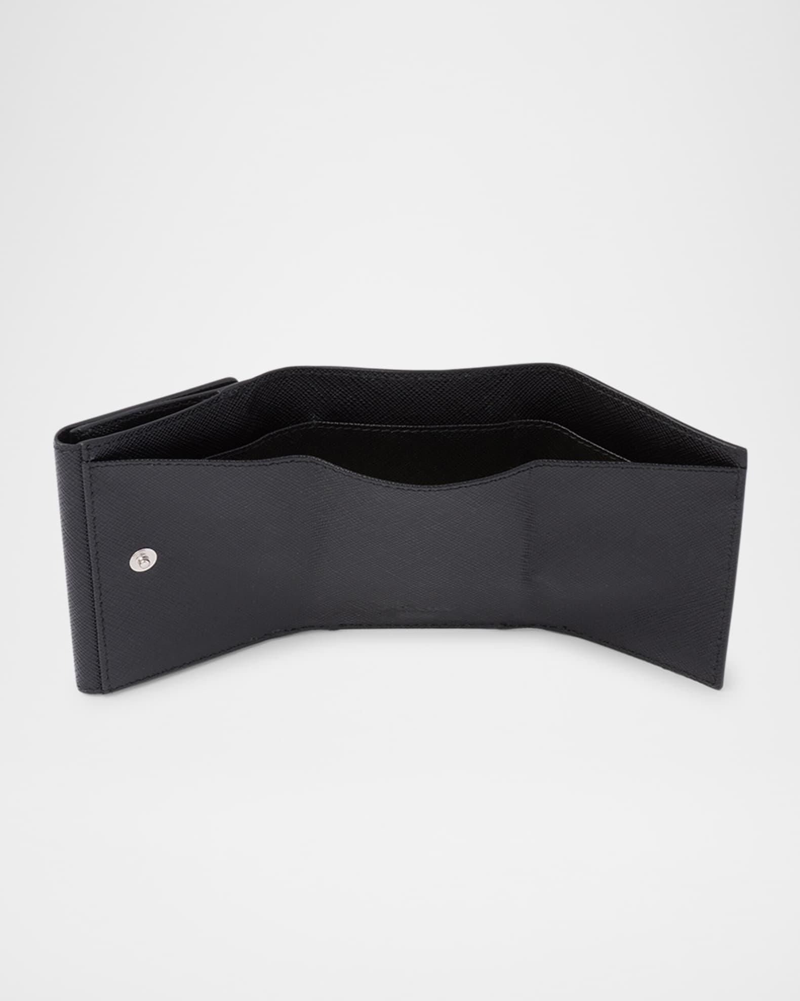 Men's Small Saffiano Leather Trifold Wallet Product Image