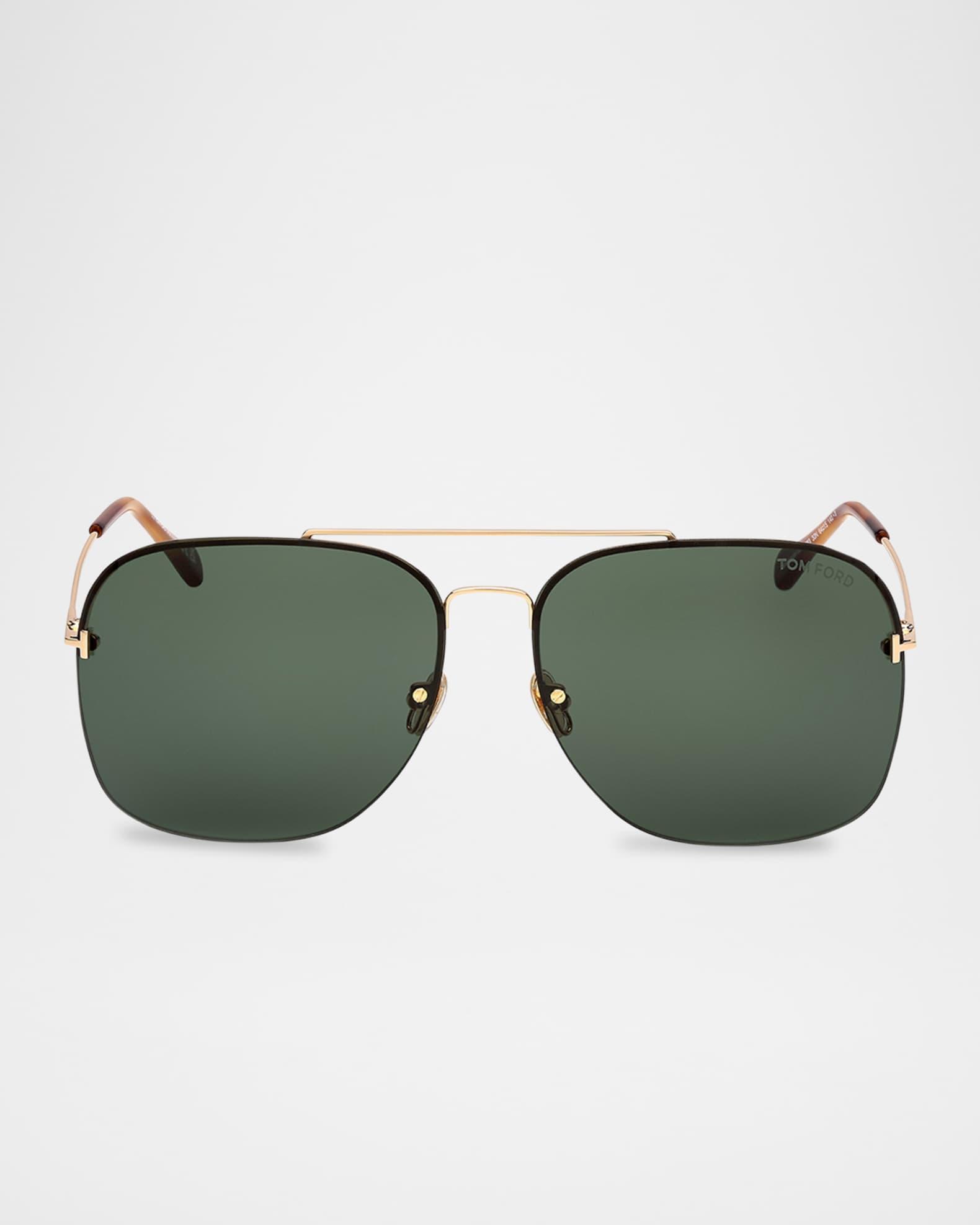 Men's Mackenzie-02 Metal Photochromic Aviator Sunglasses Product Image