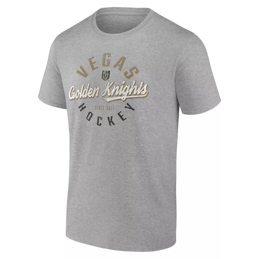 Men's NHL Vegas Golden Knights Hockey Tee, Size: XL, Lvk Gray Product Image