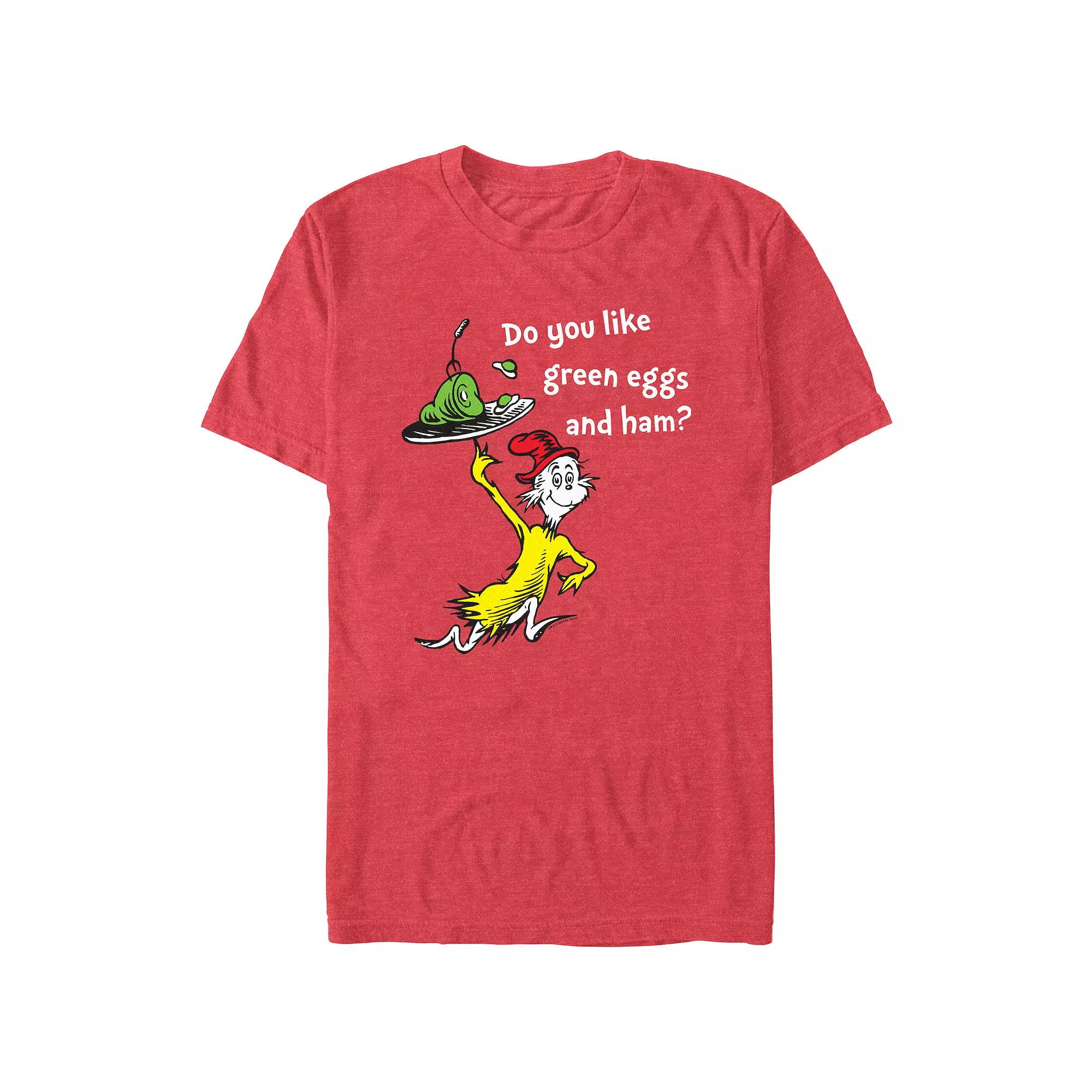 Men's Dr. Seuss Do You Like Green Eggs And Ham? Graphic Tee,  Product Image