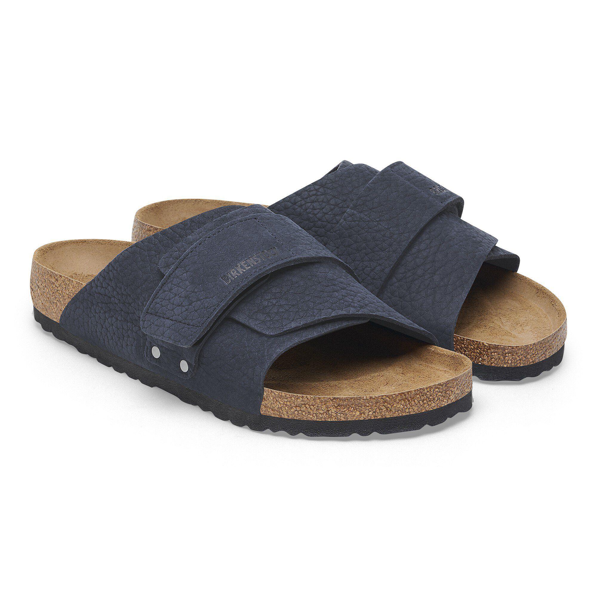 Kyoto Nubuck Leather Midnight Blue Product Image