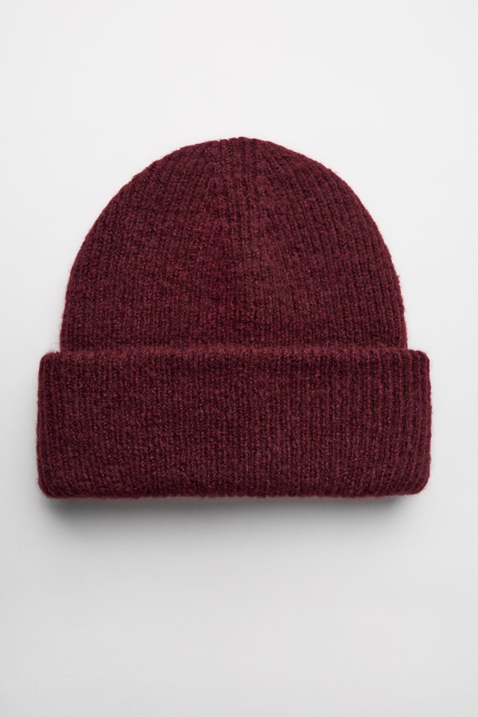 TURNED-UP KNIT BEANIE Product Image