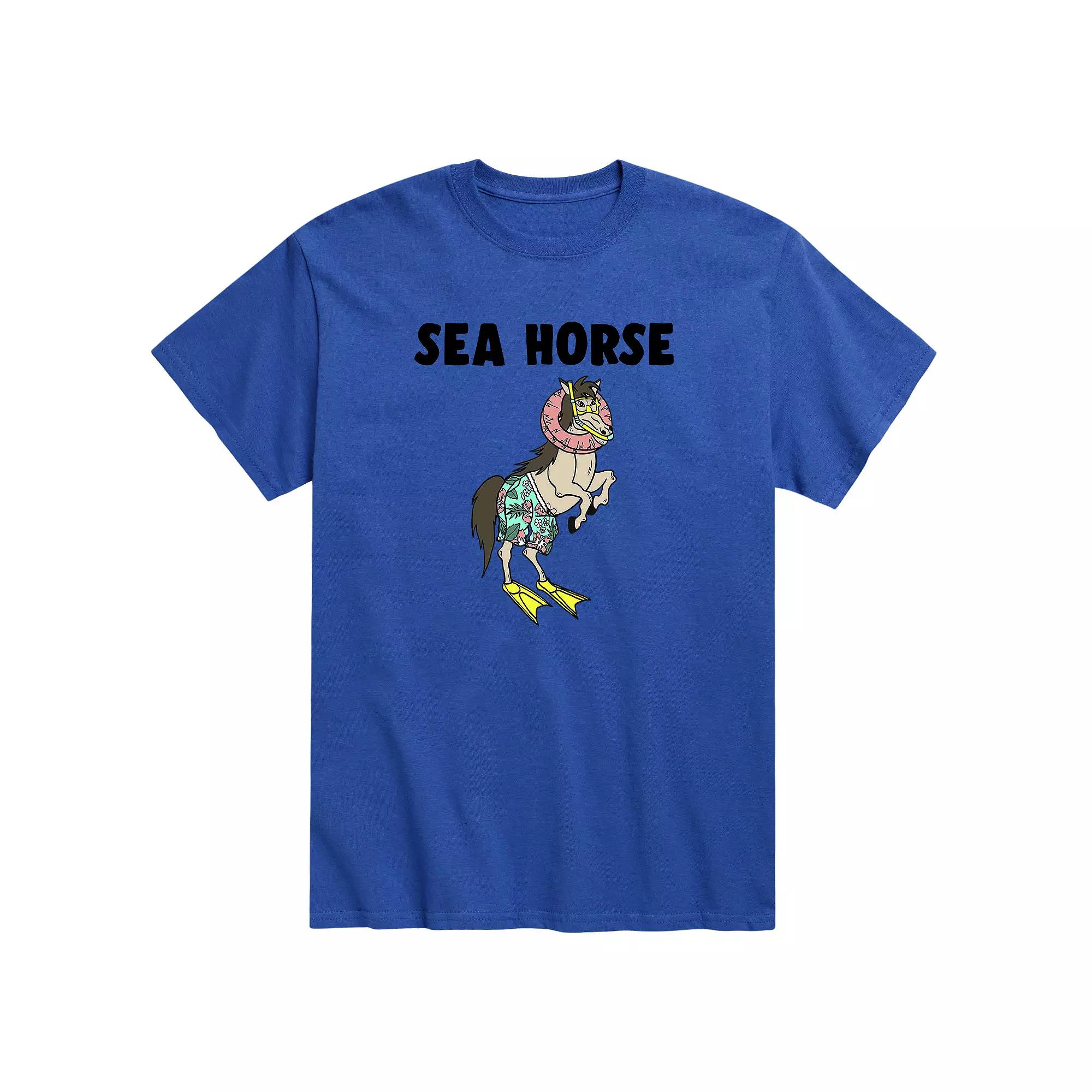 Men's Sea Horse Tee,  Product Image