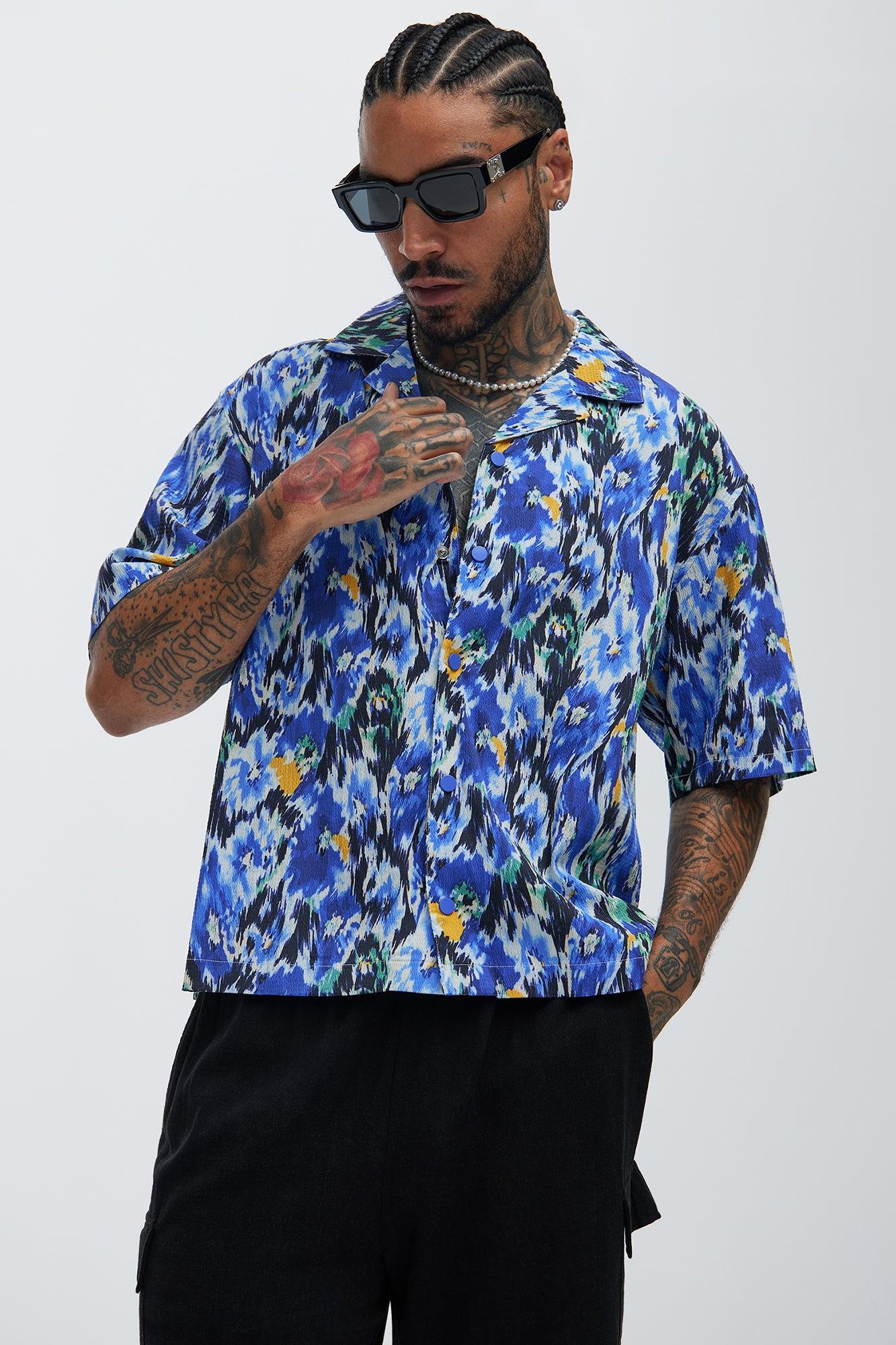 Claude Shirt - Blue/combo Product Image