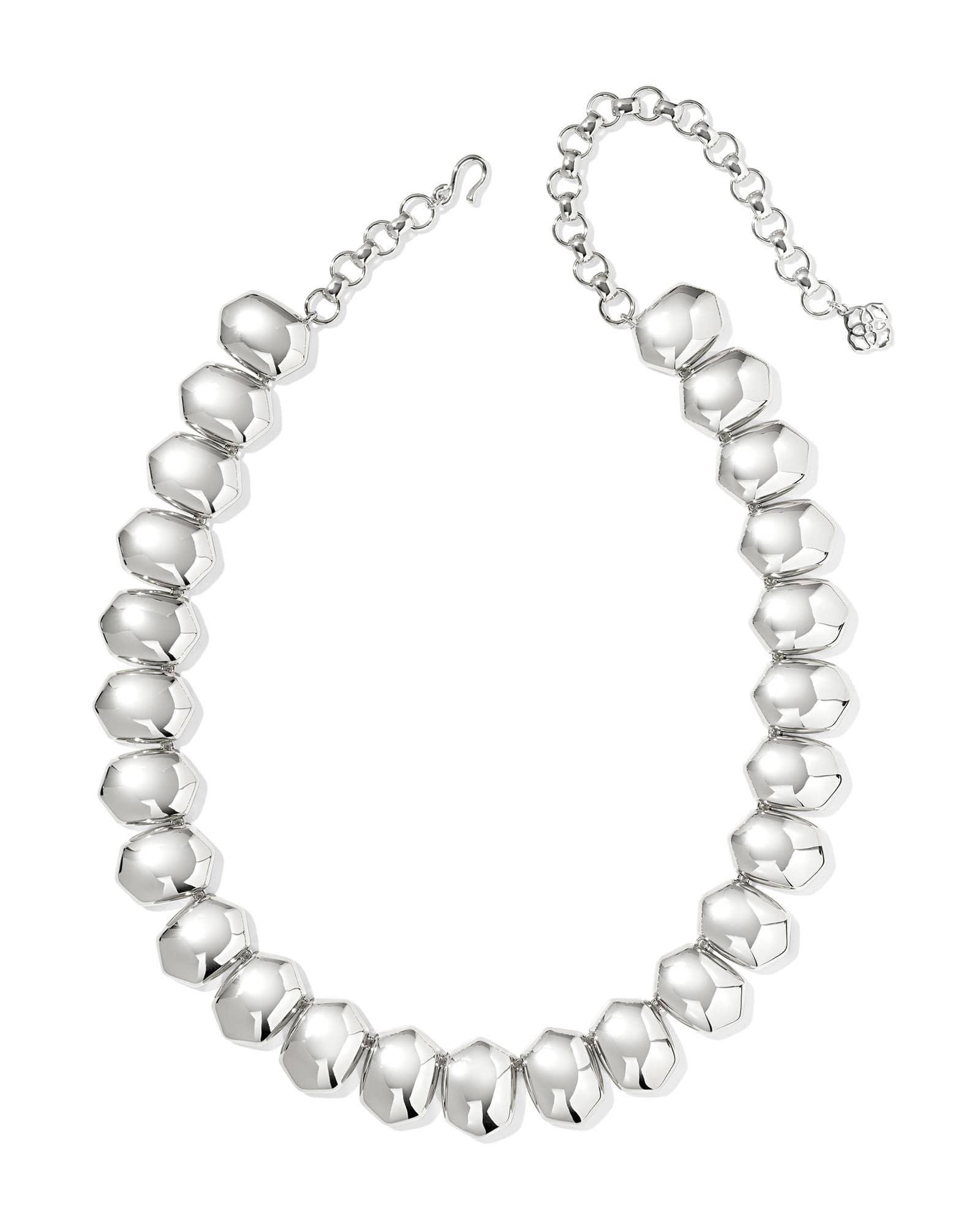 Kaitlin Silver Statement Necklace Product Image