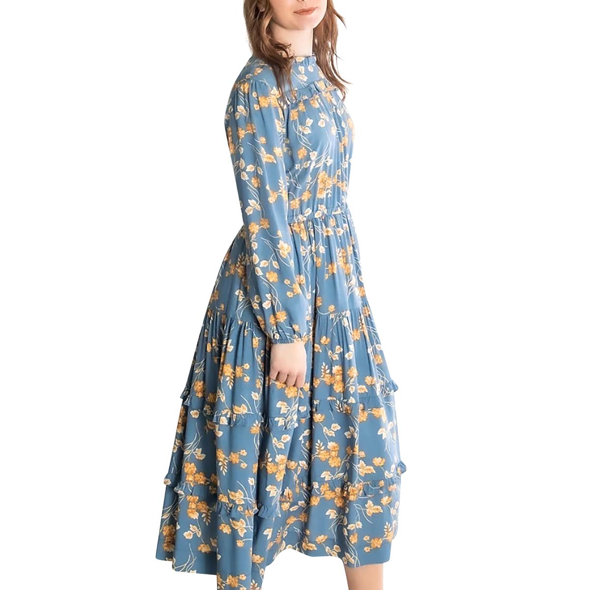 High The Collection Tiered Ruffle Dress Product Image