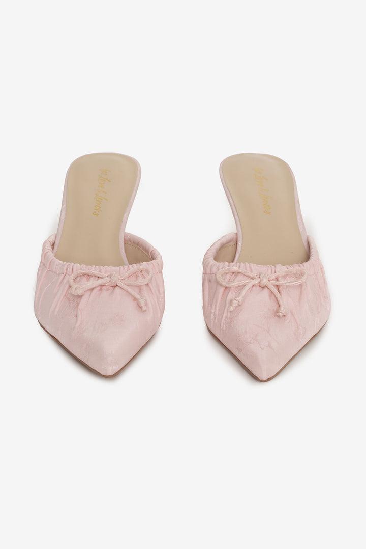 Colette Mule Heel — Pink Product Image