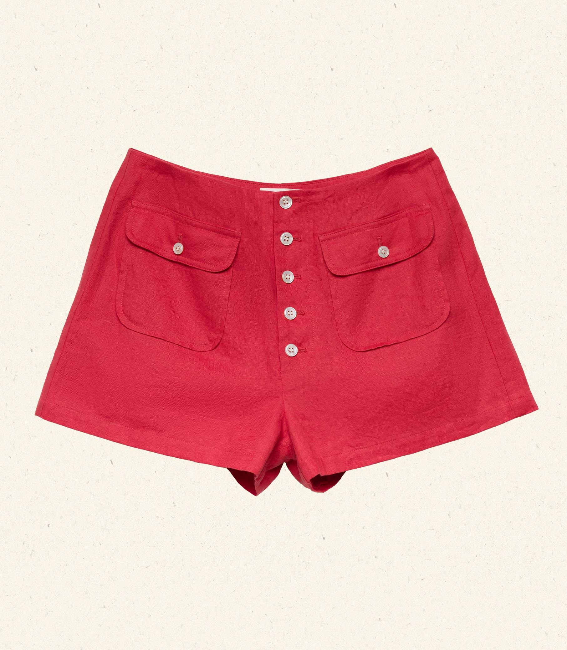 DARLING SHORT -- SCARLET Product Image