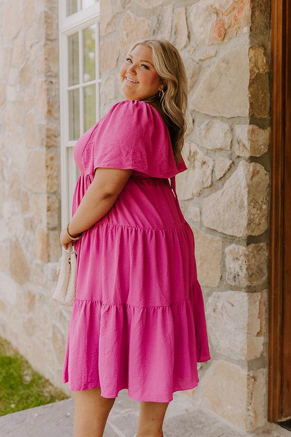 Sweet Aroma Midi in Dark Blush Curves Product Image