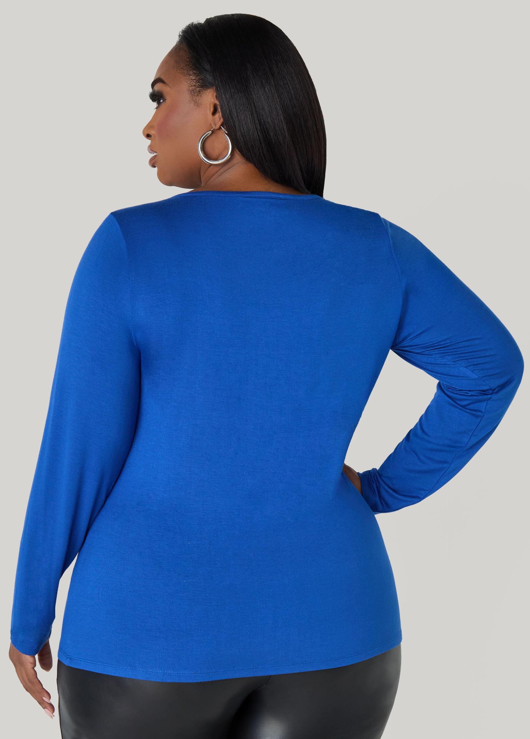 Basic Long Sleeved Jersey Tee Product Image