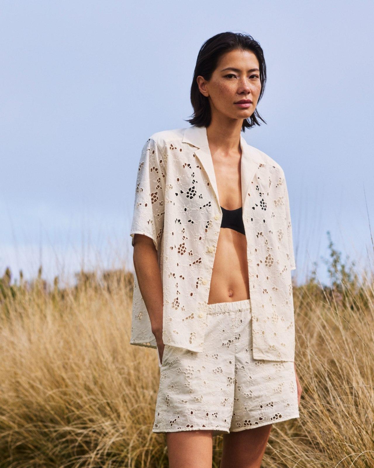 Womens Eyelet Pull-On Short by Everlane Product Image