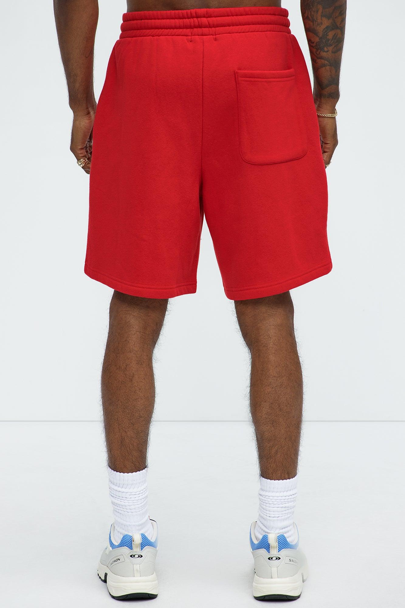 Tyson Dreaming Sweatshorts - Red Product Image
