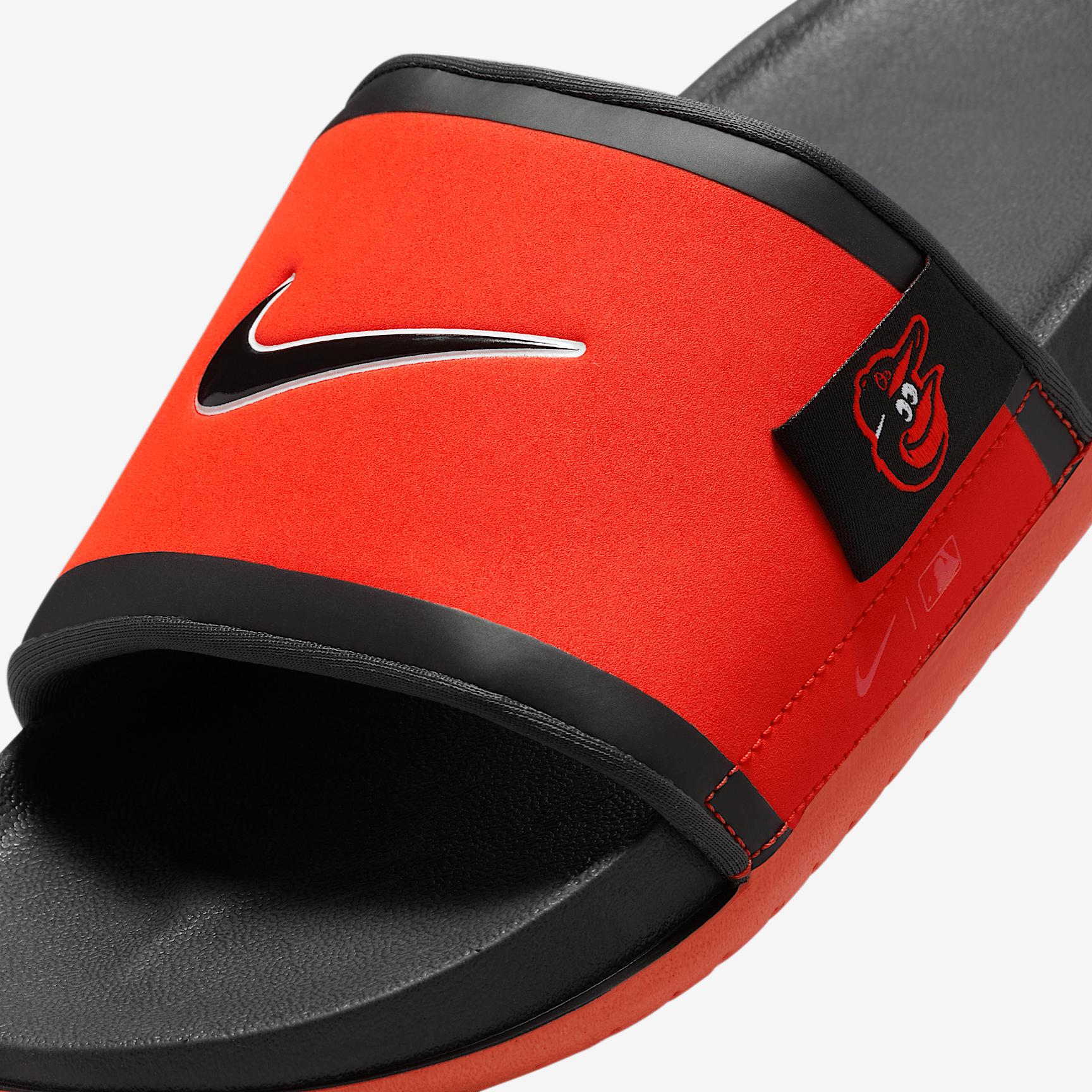 Nike Mens Offcourt (Baltimore Orioles) Offcourt Slides | FN4311-800 Product Image