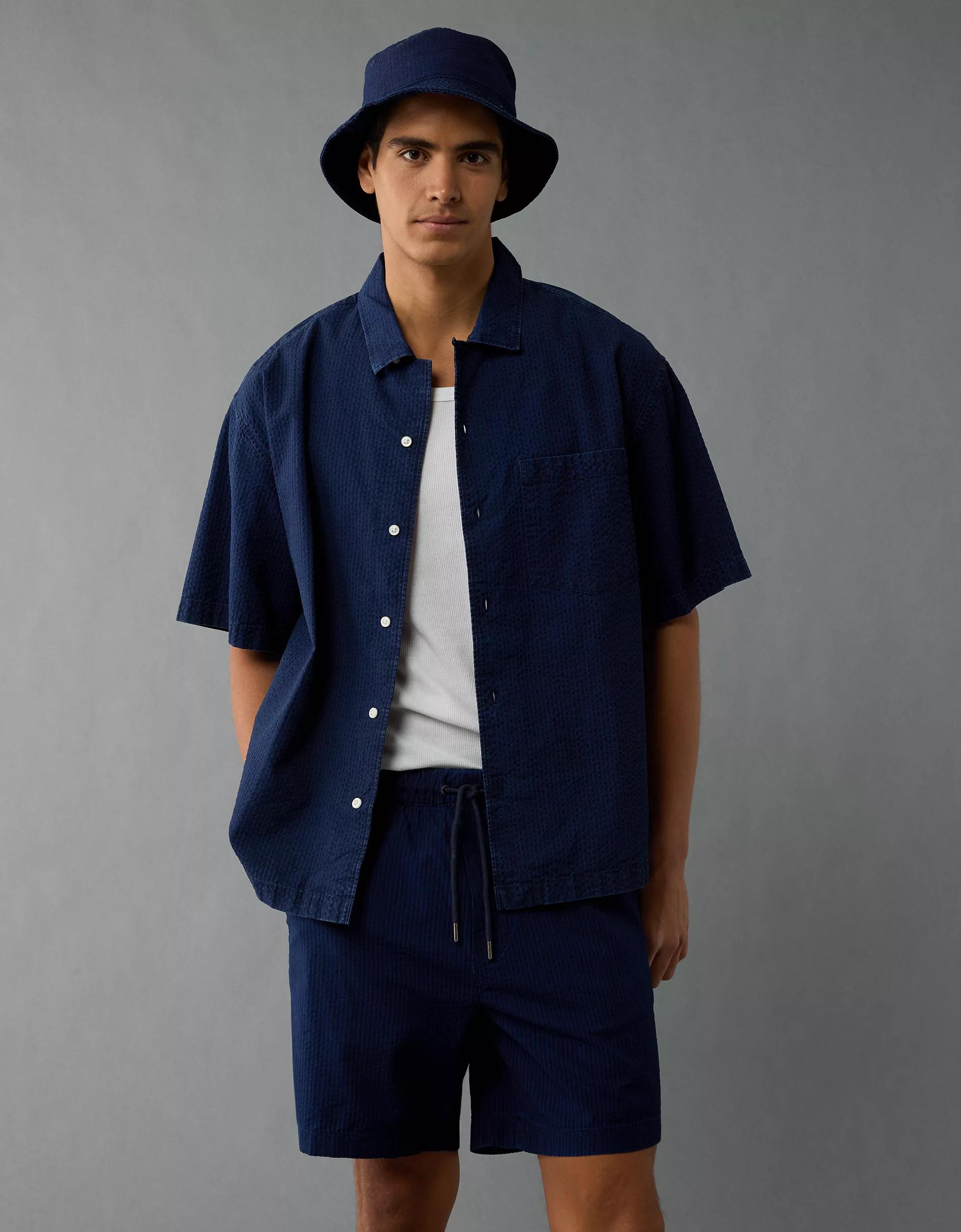 AE Poolside Button-Up Shirt Product Image