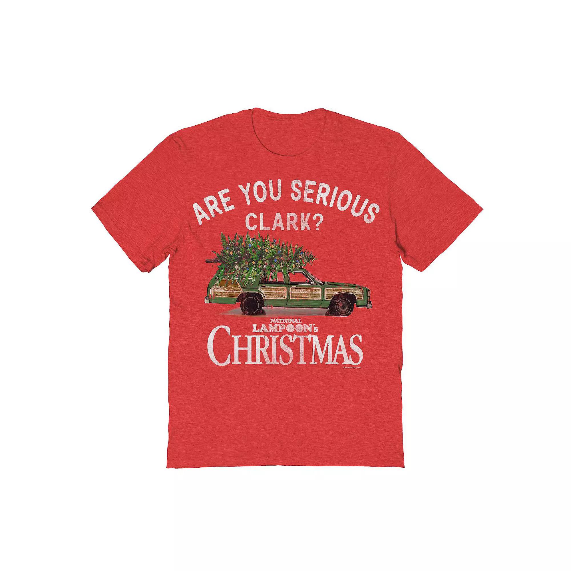 Men's Are You Serious Clark National Lampoon's Christmas Vacation Graphic Tee,  Product Image