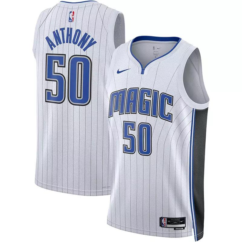 Unisex Nike Cole Anthony White Orlando Magic Swingman Jersey - Association Edition, Men's, Size: Medium, Mag White Product Image