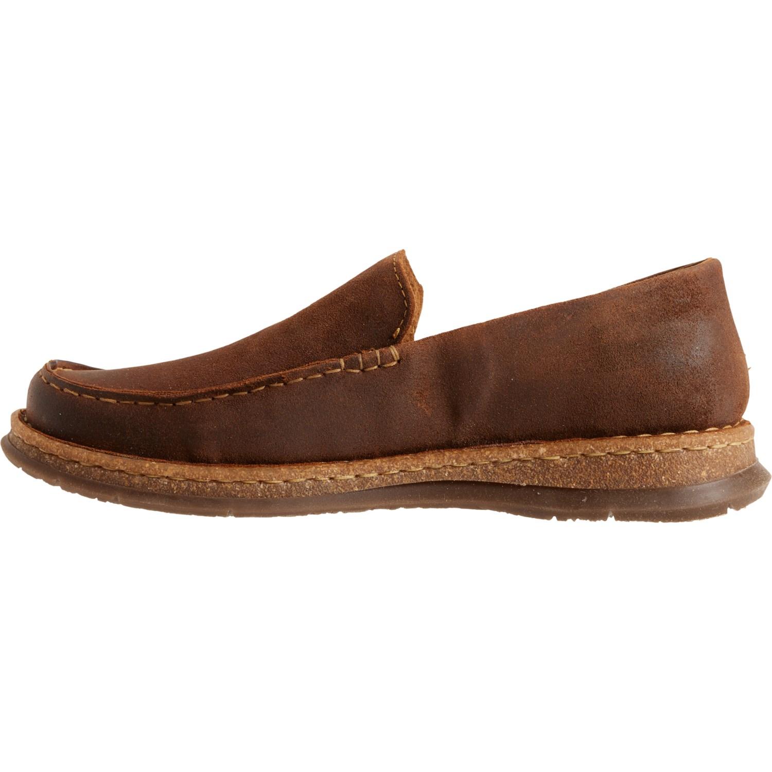 Born Baylor Distressed Loafers - Suede (For Men) Product Image