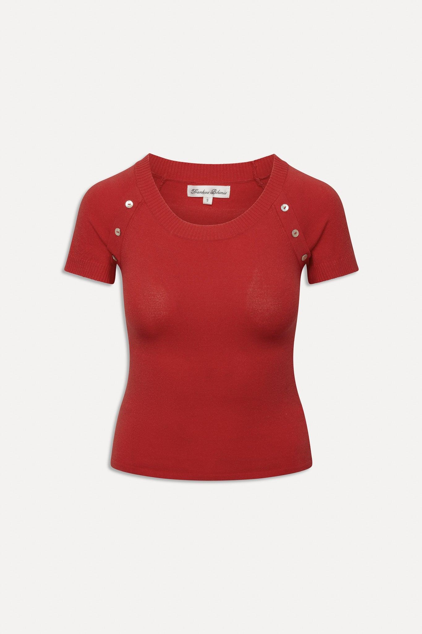 Marialla Mini Skort - Cherry Product Image