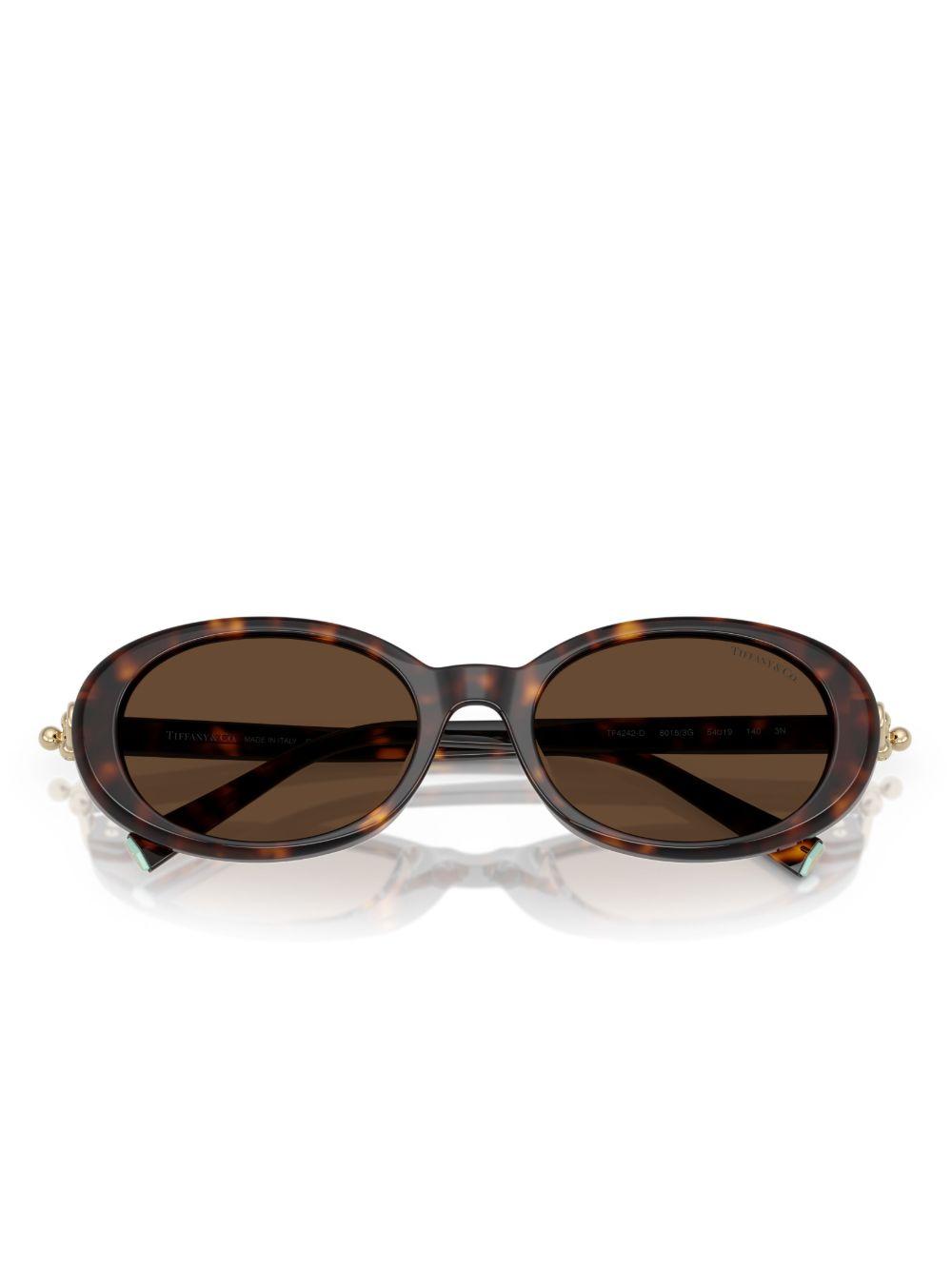 oval-frame sunglasses Product Image