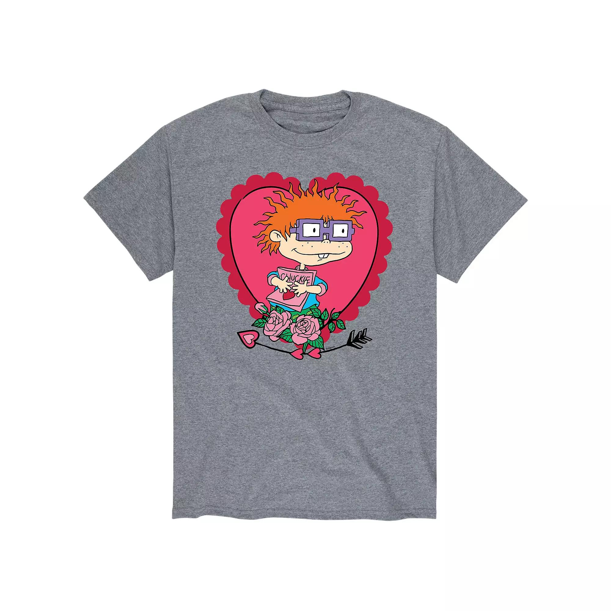 Men's Rugrats Valentines Chuckie Love Tee,  Product Image