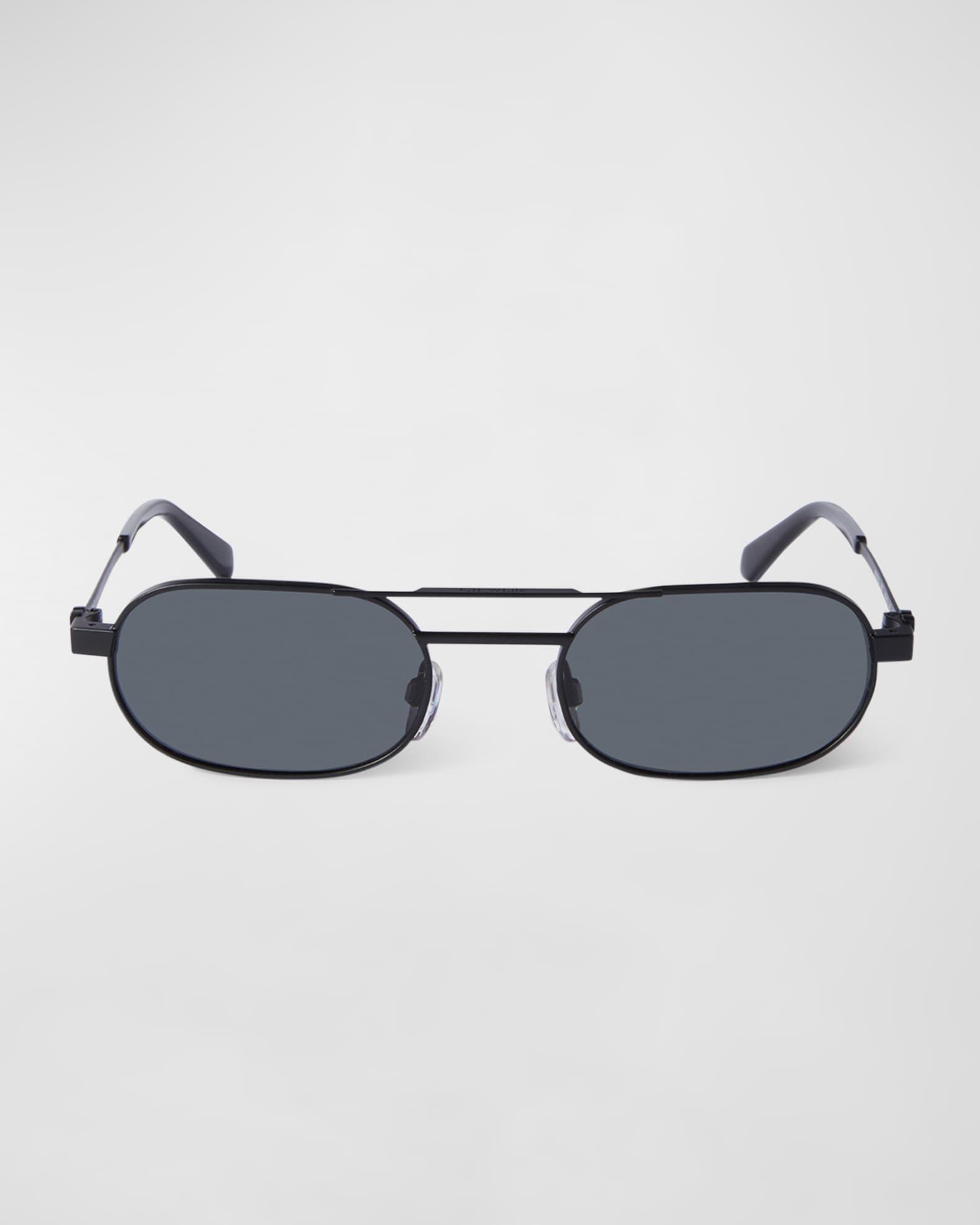 Mens Vaiden Metal Oval Sunglasses Product Image