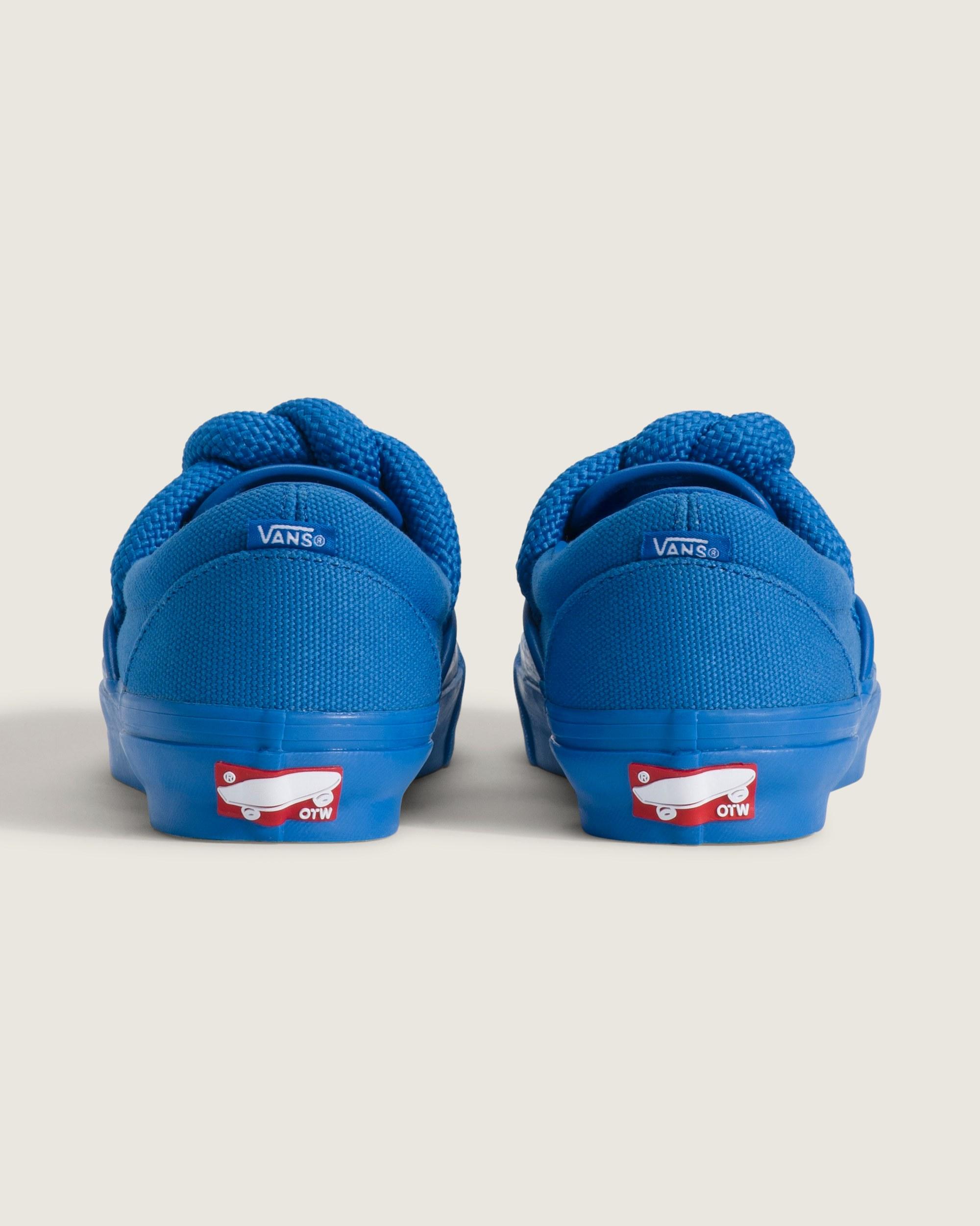 OTW Slip-On 98 Knot Vibram in Daphne Blue / White| Vans US Product Image