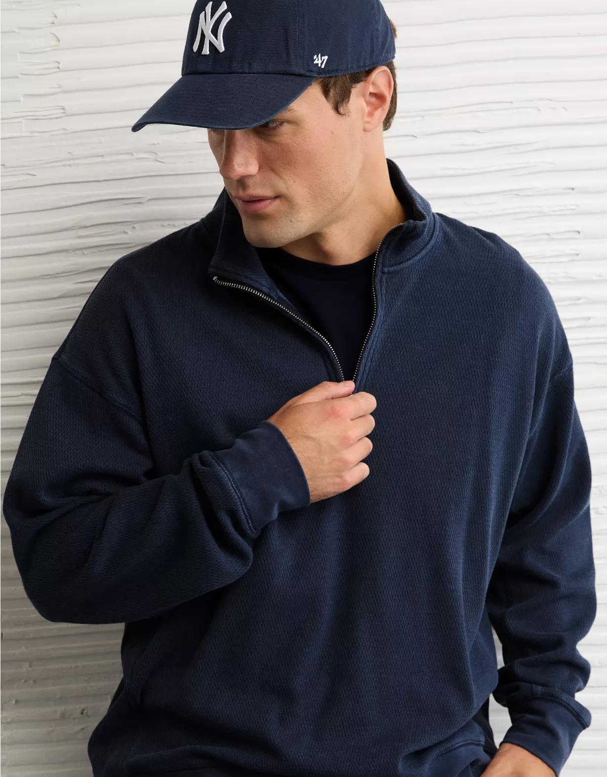 AE Boxy Quarter-Zip Thermal  Product Image