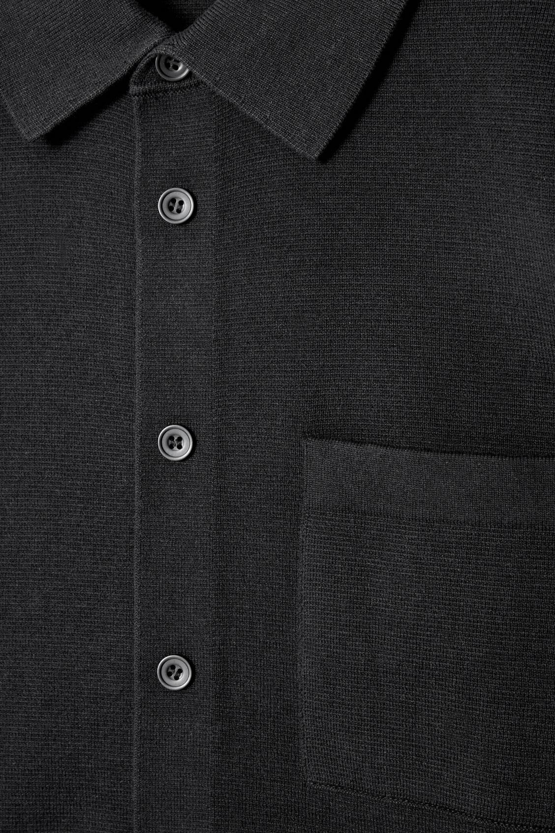 MILANO-KNIT COTTON SHIRT Product Image