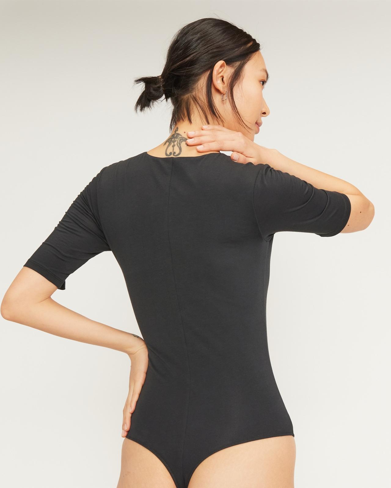 Womens Short-Sleeve Crew Neck Bodysuit by Everlane Product Image