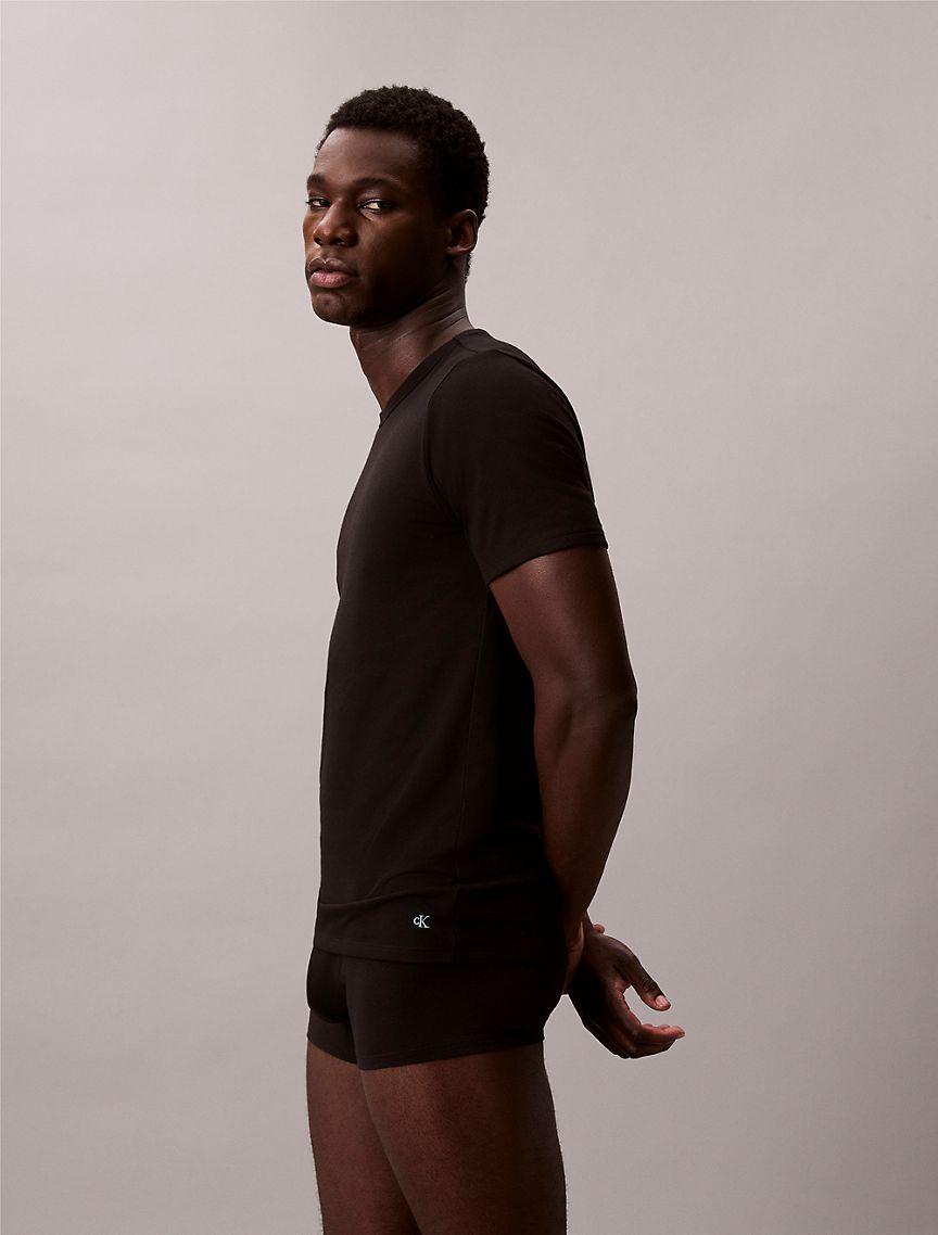 Cotton Stretch Blend 3-Pack Slim Fit Crewneck T-Shirt Product Image