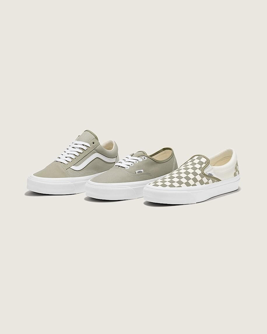 Premium Old Skool Shoe in Eucalyptus Grey| Vans US Product Image