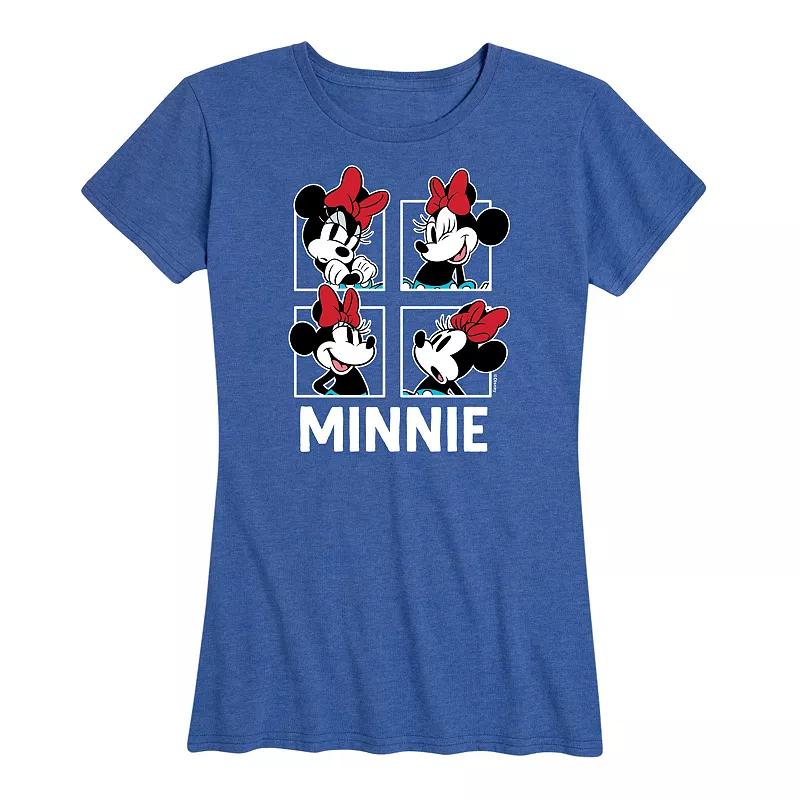 Disney's Minnie Mouse Women's Grid Graphic Tee,  Product Image