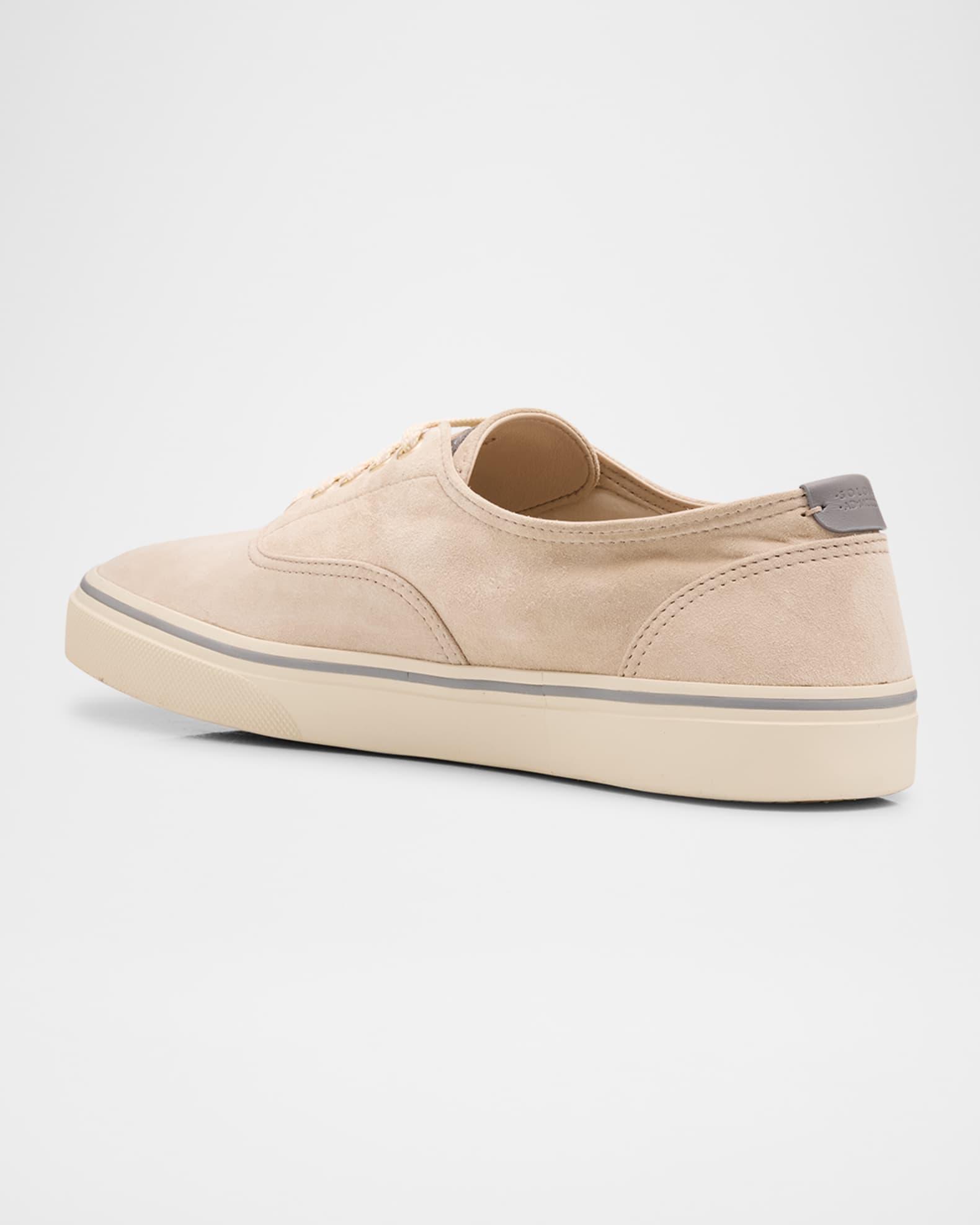 Men's Low-Top Canvas Sneakers  Product Image