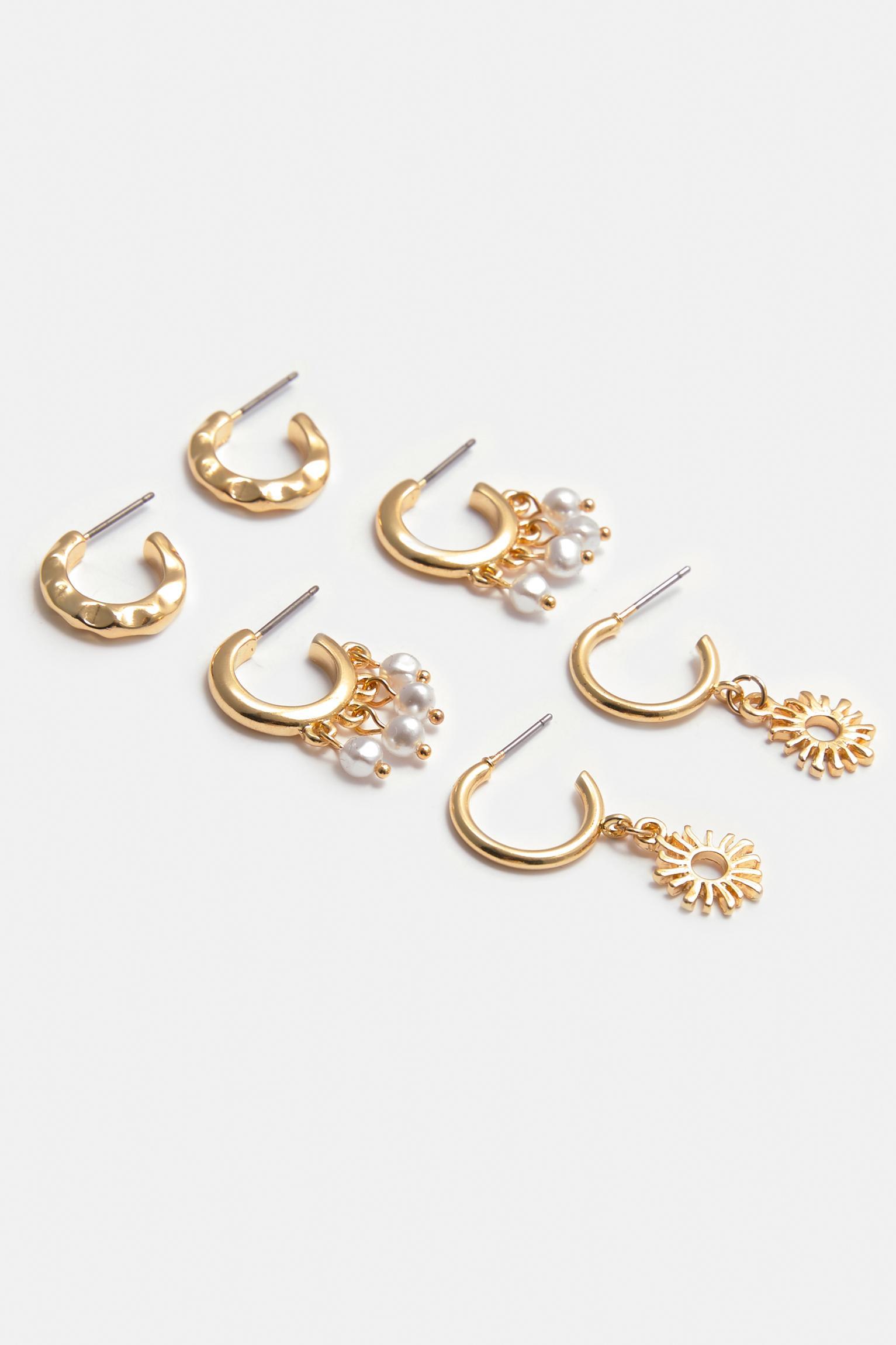 Pack of 9 pairs of earrings Product Image