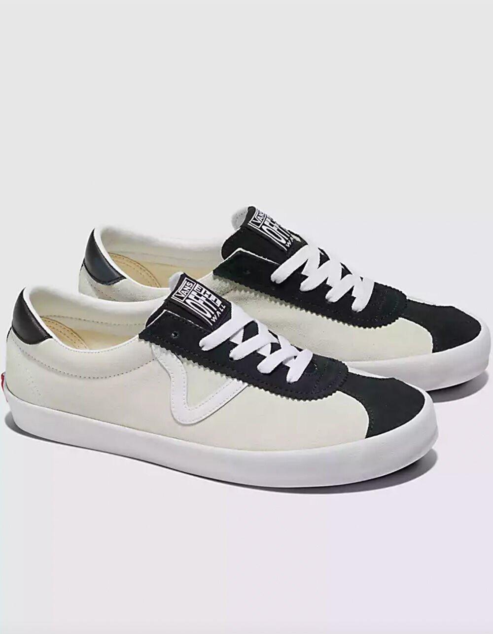 VANS Sport Low Suede Shoes - WHT/BLK Product Image