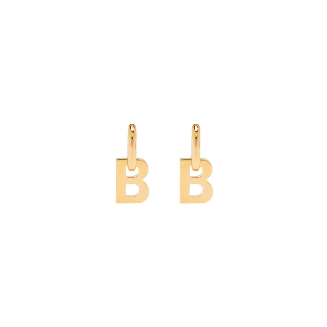 Women's B Chain Xl Earrings in Gold Product Image