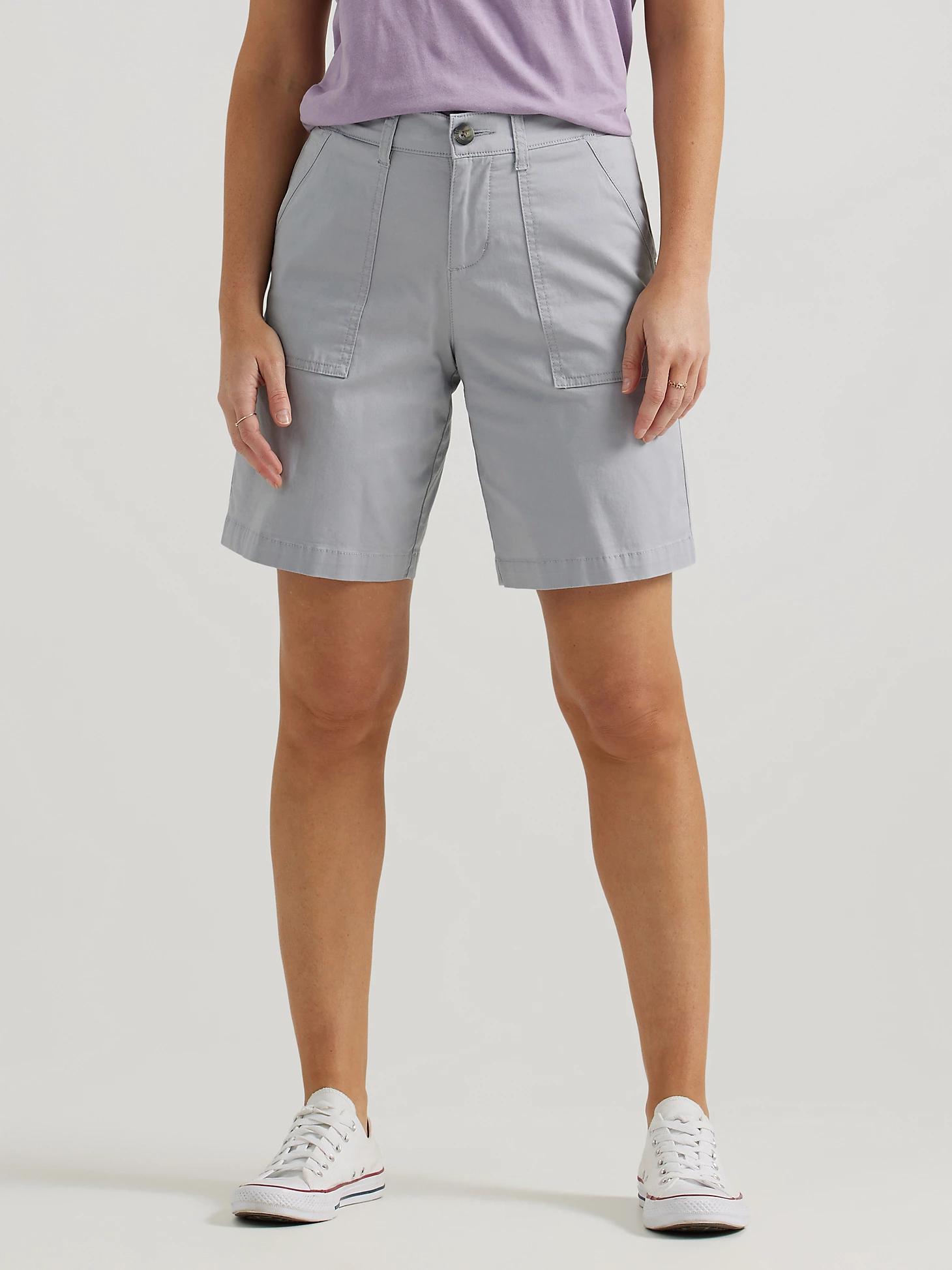Women's Ultra Lux Comfort with Flex-To-Go Relaxed Fit Utility Bermuda | Women's Shorts | Lee® Product Image